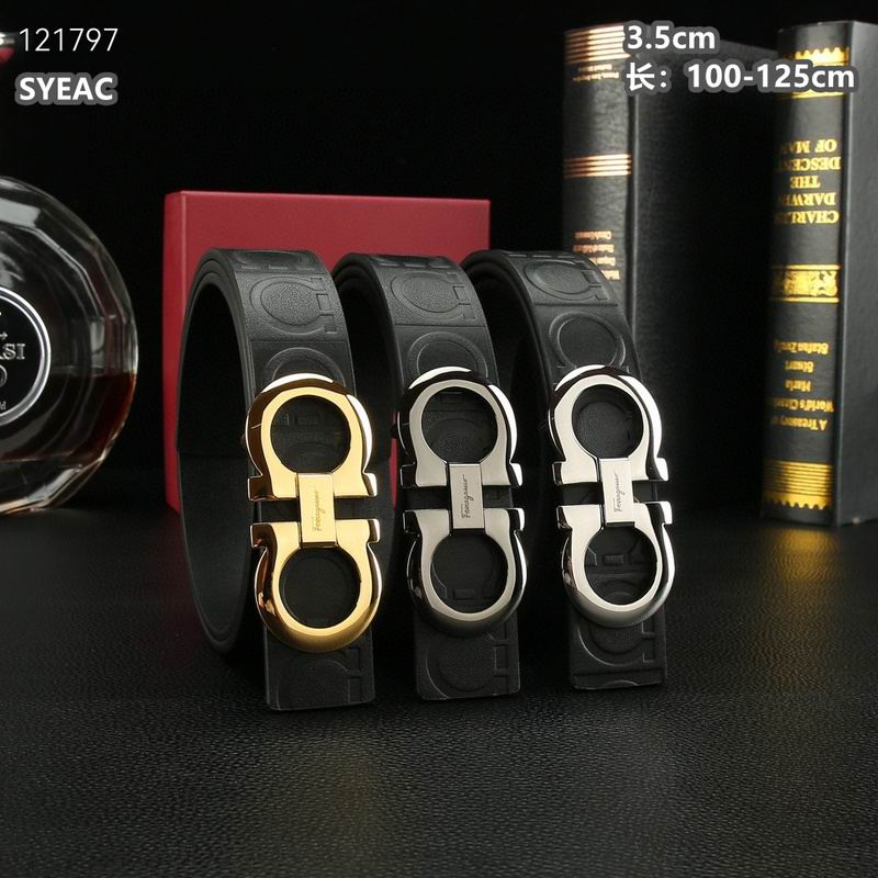 Ferragamo belt 35mmX100-125cm 8L76